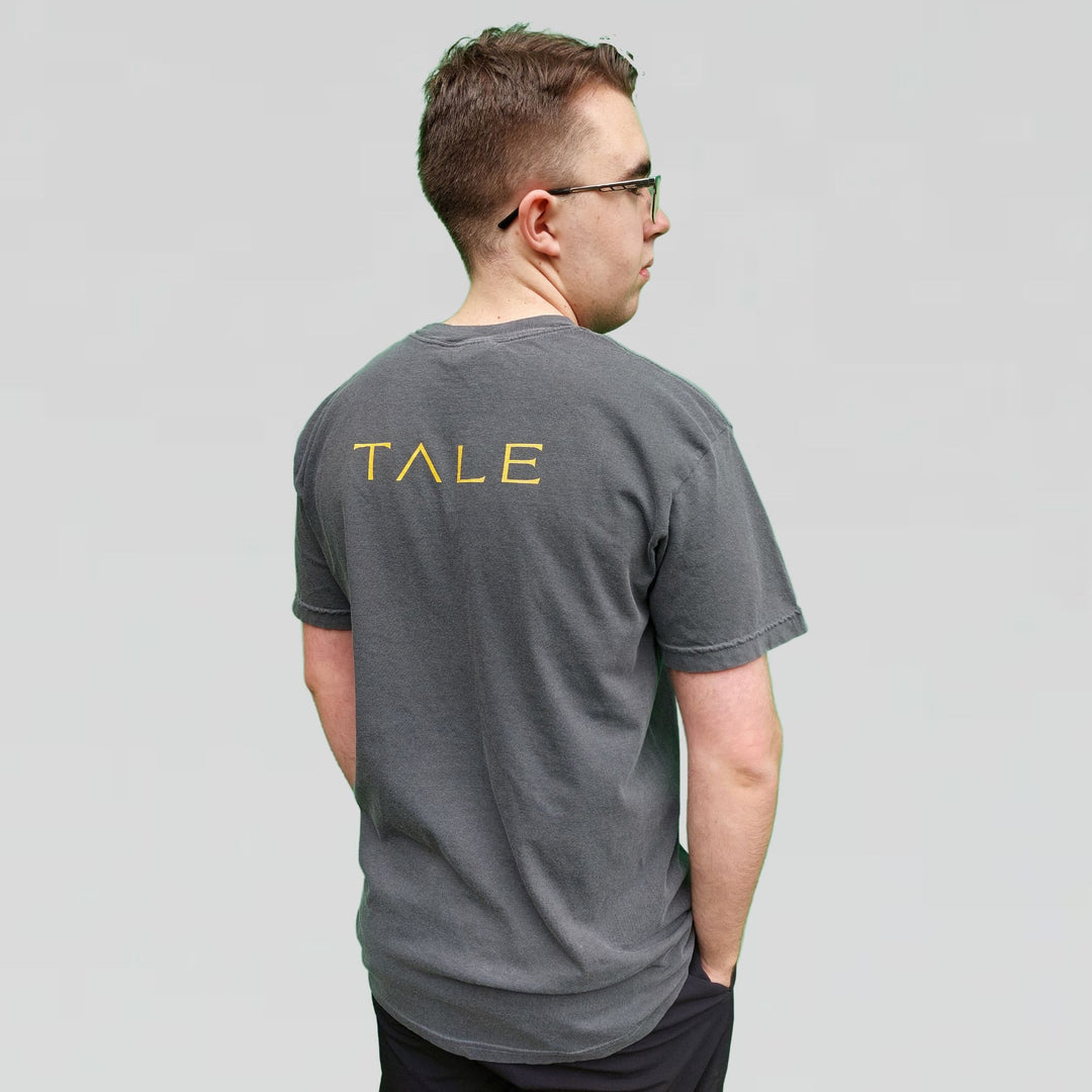 Gold Legacy Emblem T-Shirt, Grey