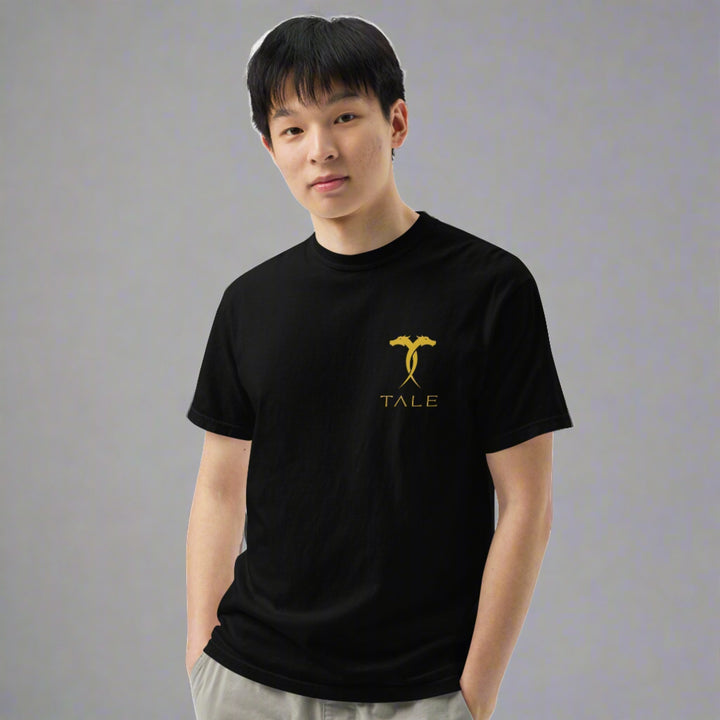 Gold Legacy Emblem T-Shirt, Black