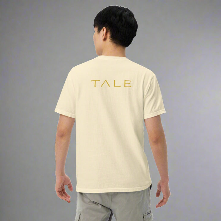 Gold Legacy Emblem T-Shirt, Cream