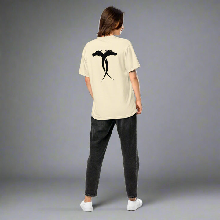 Black Aura T-Shirt, Cream