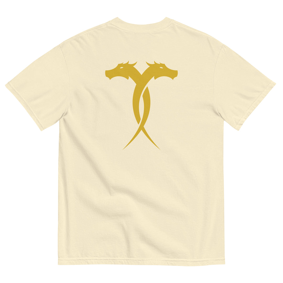 Gold Aura T-Shirt, Cream