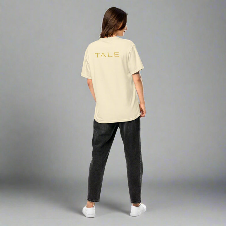 Gold Legacy Emblem T-Shirt, Cream