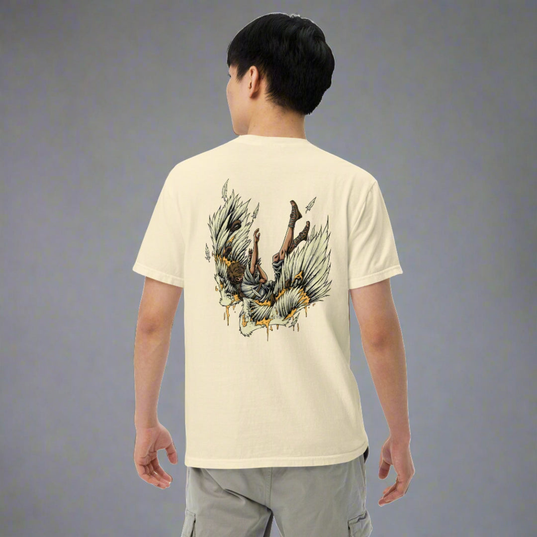 Icarus T-shirt, Cream