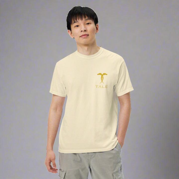 Gold Legacy Emblem T-Shirt, Cream