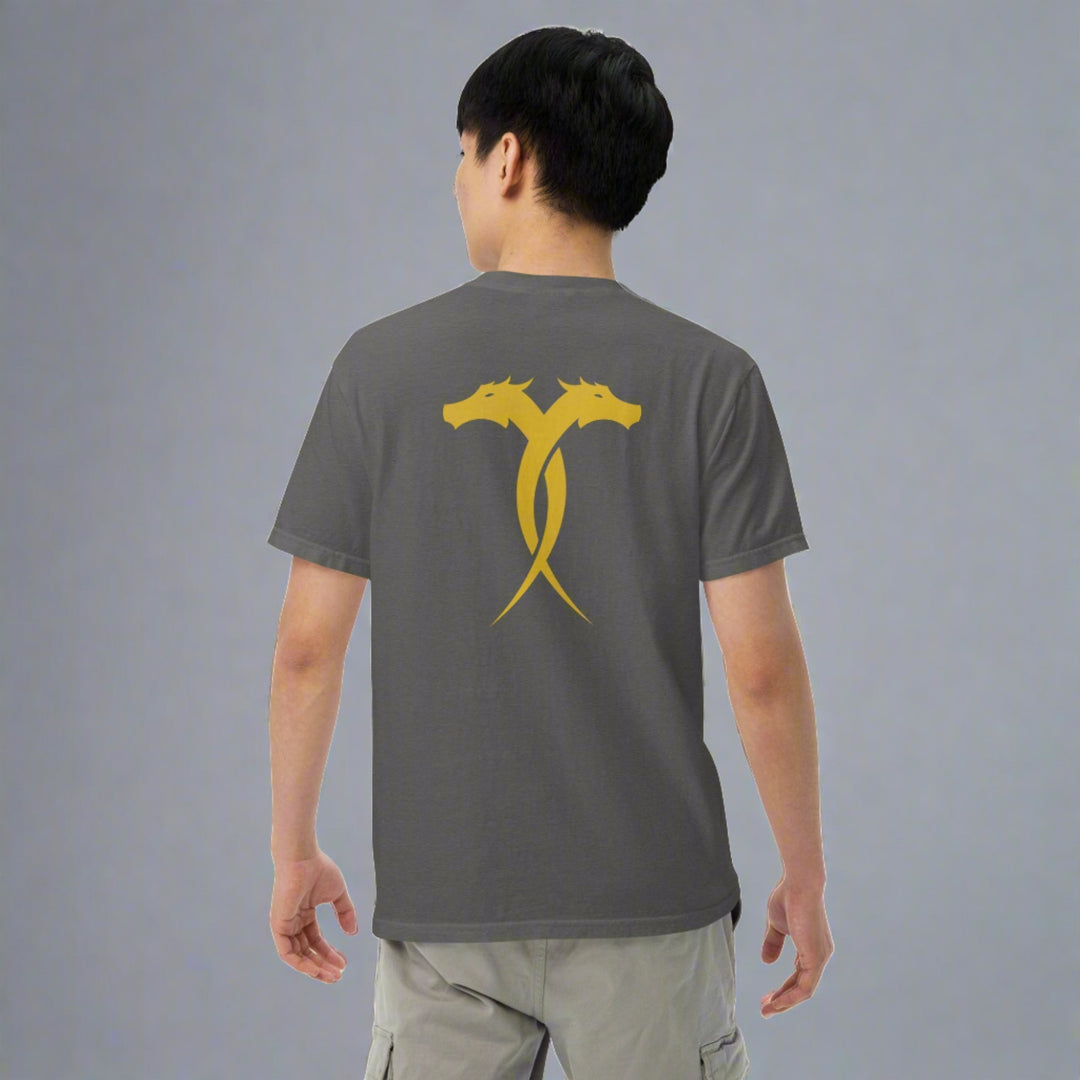 Gold Aura T-Shirt, Grey