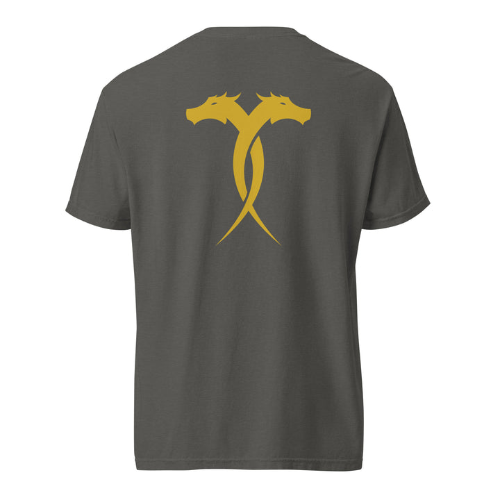 Gold Legacy Emblem T-Shirt, Grey