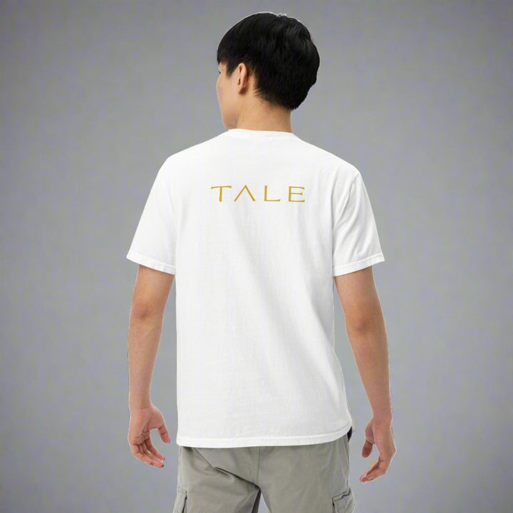 Gold Legacy Emblem T-Shirt, White