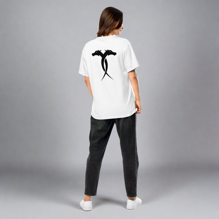 Black Aura T-Shirt, White