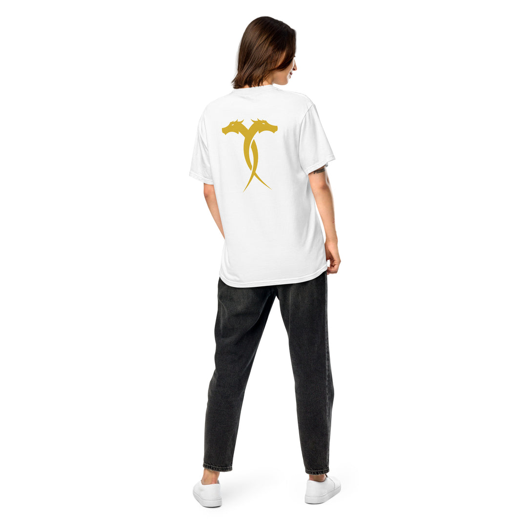 Gold Aura T-Shirt, White