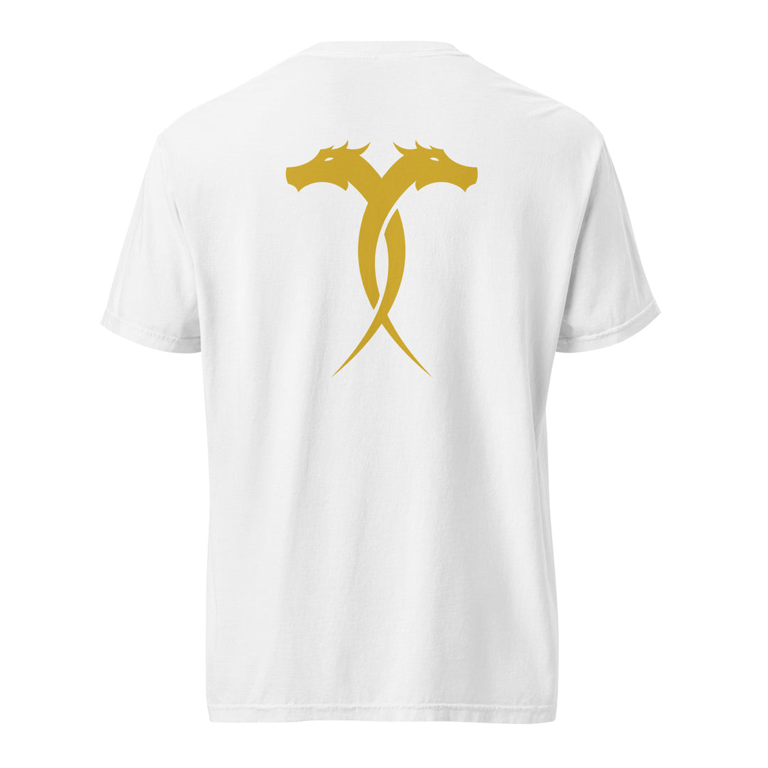 Gold Aura T-Shirt, White