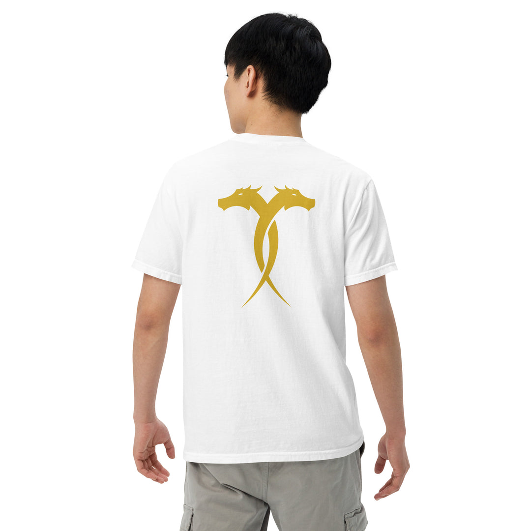 Gold Aura T-Shirt, White