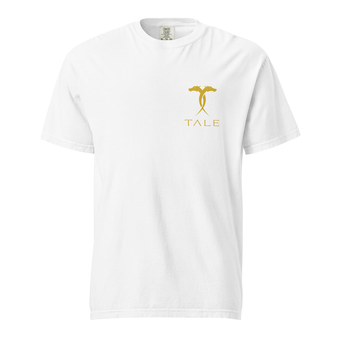 Gold Legacy Emblem T-Shirt, White