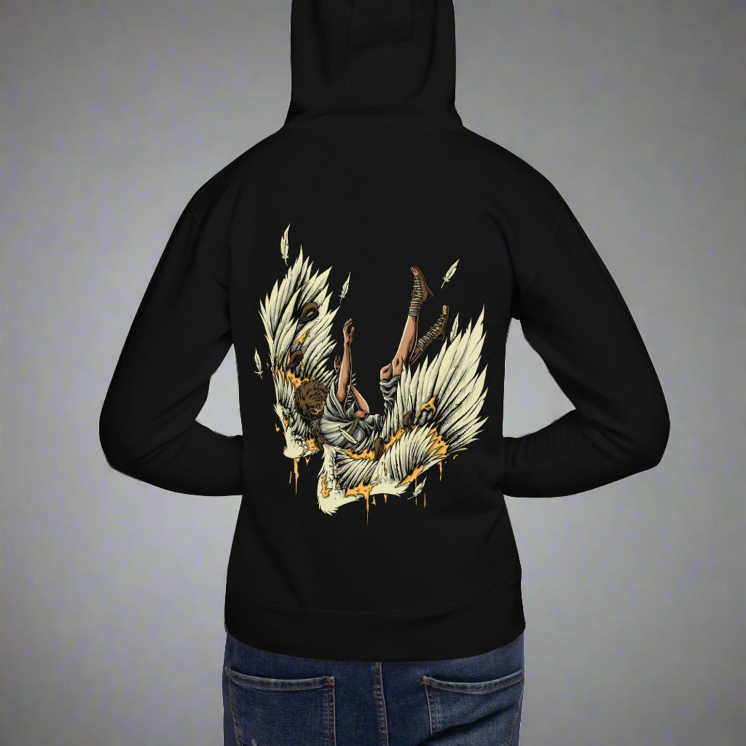 Icarus Hoodie, Black